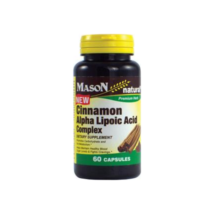Mason Natural Cinnamon Alpha Lipoic Acid Complex 60 ea