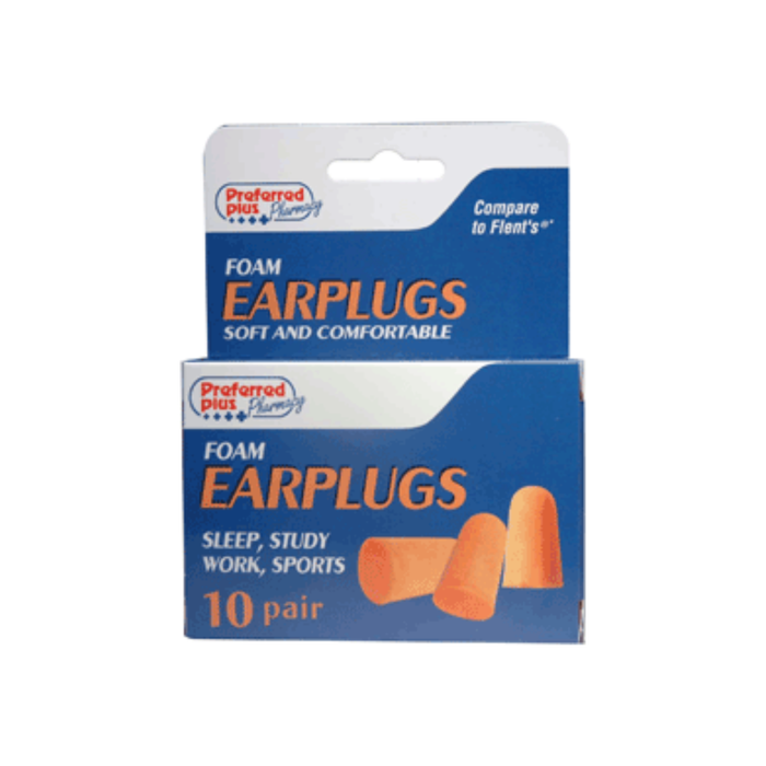 Ear Plugs, Foam 10 pair
