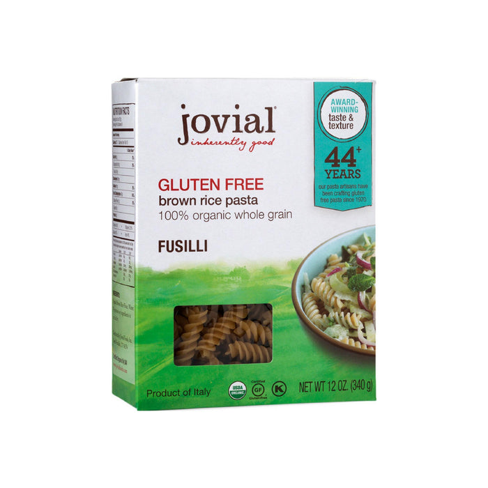 Jovial Fusilli Gluten Free Pasta, 12 oz