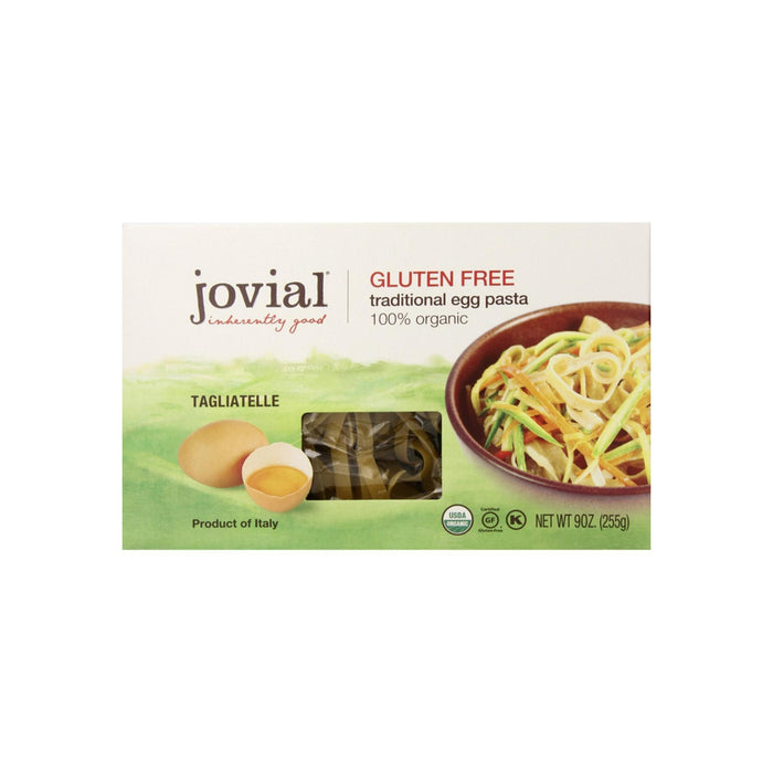 Jovial  Gluten Free Traditional Egg Pasta, Egg Tagliatelle 9 oz