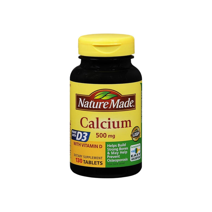 Nature Made Calcium 500 mg Tablets 130 ea