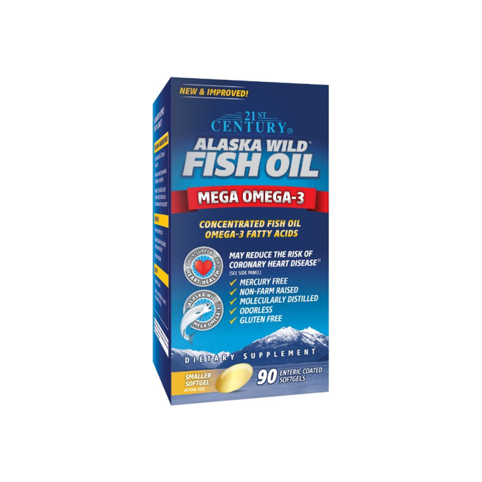 21st Century Alaska Wild Fish Oil Softgels 90 ea