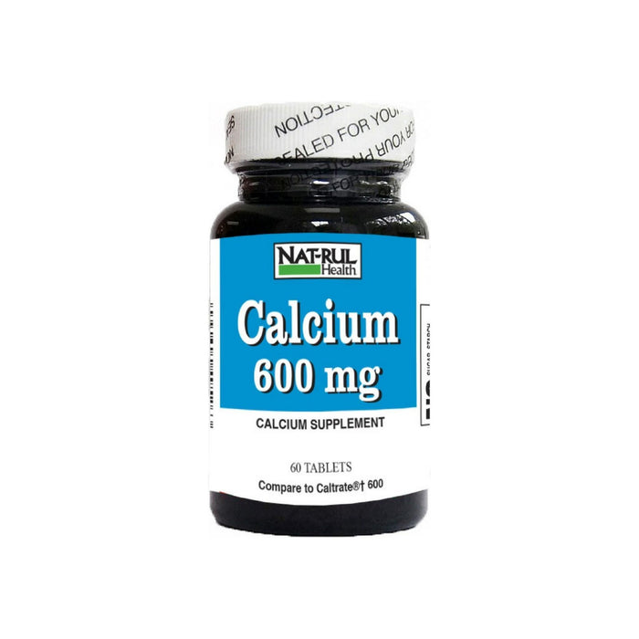 Nat-Rul Calcium 600 mg Tablets 60 ea