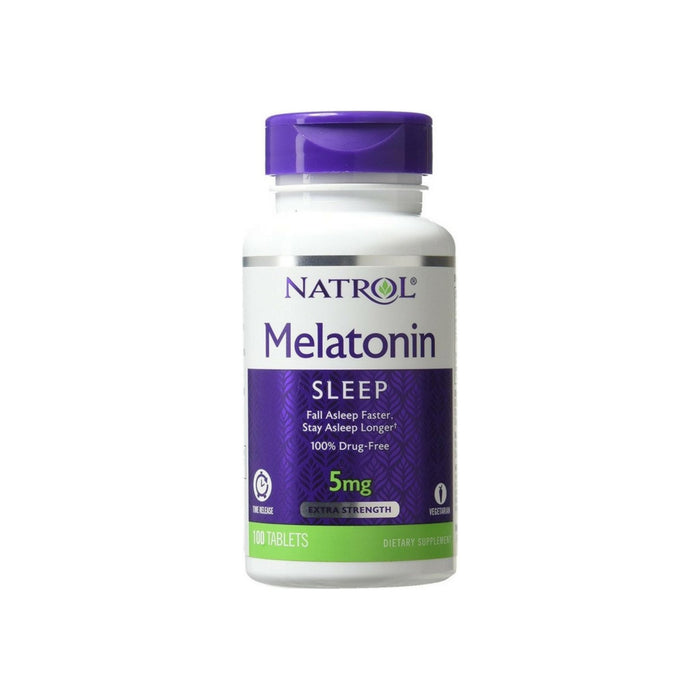 Natrol Melatonin Time Release 5mg Tablets 100 ea