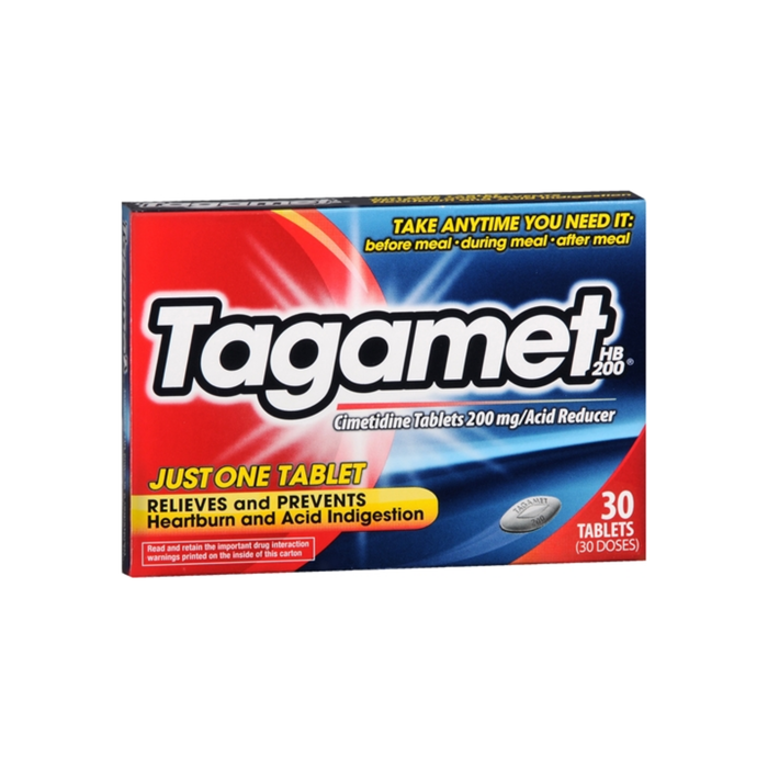 Tagamet HB 200 Acid Reducer, 200 mg tablets 30 ea
