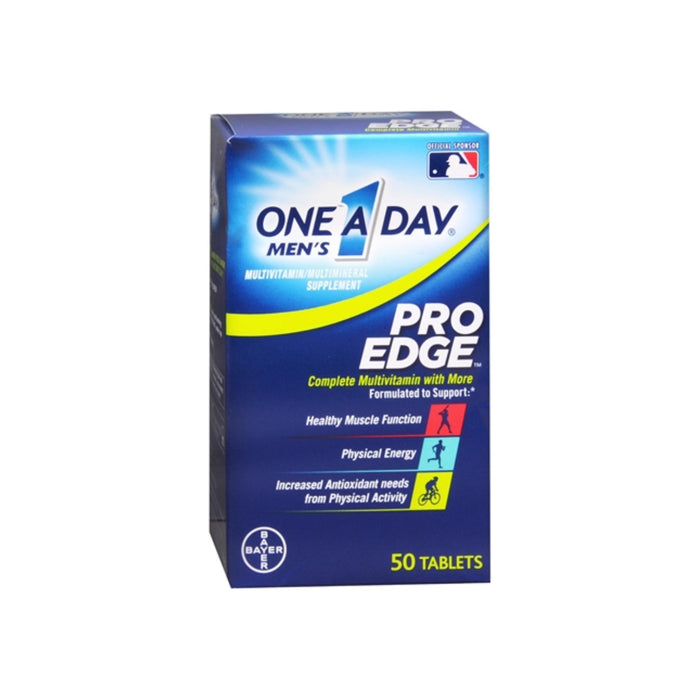 One-A-Day Men's Pro Edge Complete Multivitamin 50 Tablets