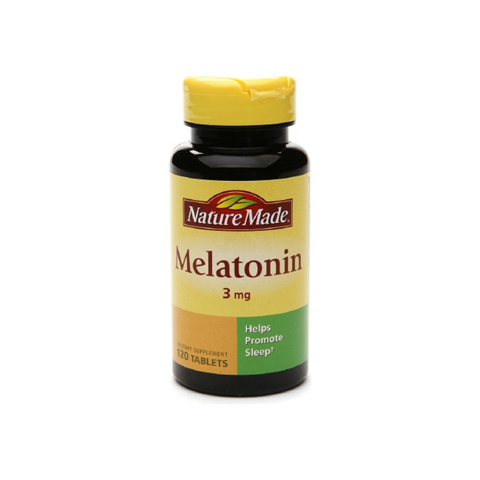 Nature Made Melatonin 3mg Tablets 120 ea