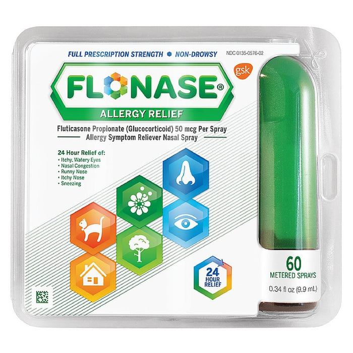 Flonase Allergy Relief Nasal Spray 60 Metered Sprays