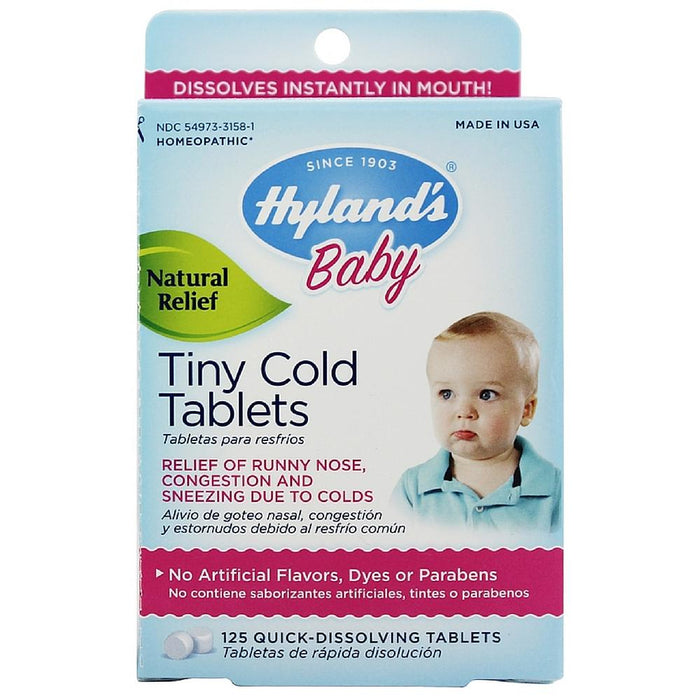 Hyland's Baby Tiny Cold Tablets 125 ea