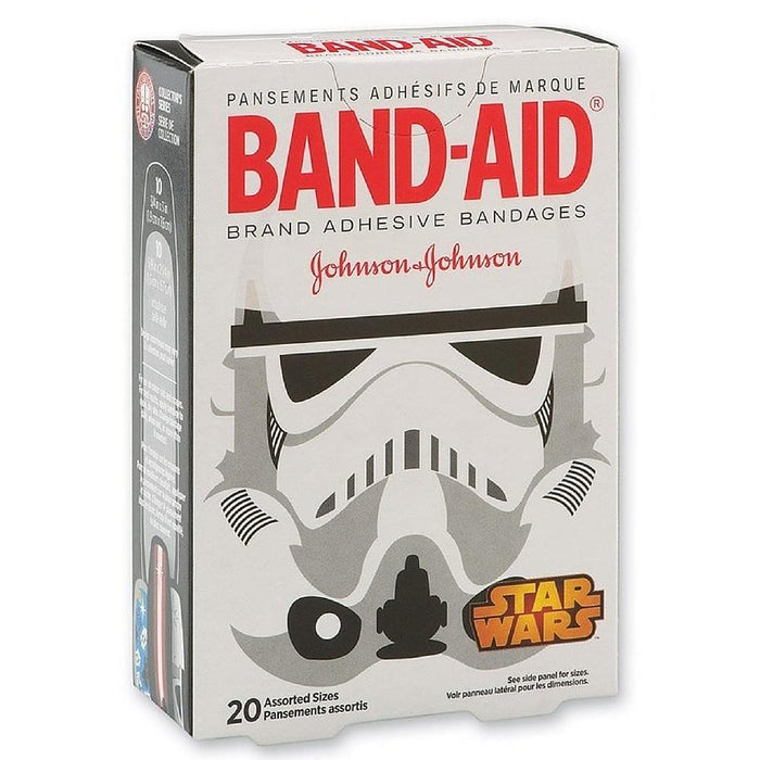 BAND-AID Adhesive Bandages, Star Wars Collection, Assorted 20 ea