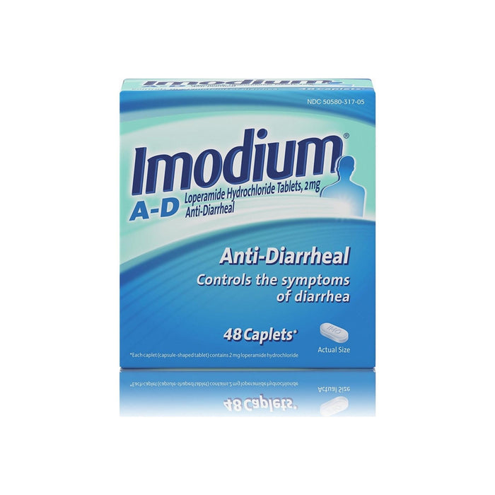 Imodium Anti Diarrheal Caplet 48 ea