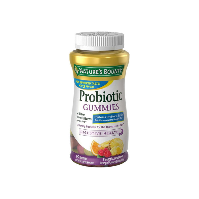 Nature's Bounty Probiotic Gummies 60 ea