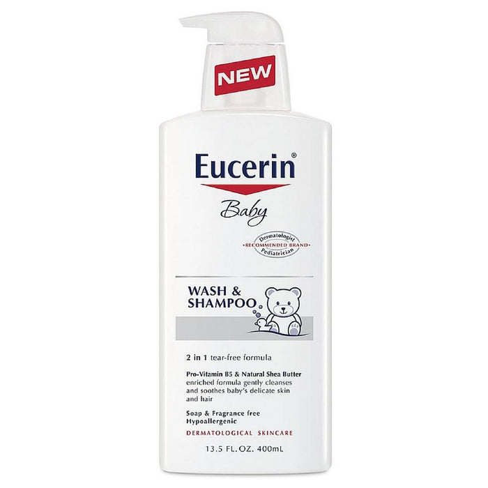 Eucerin Baby Soothing Gentle Wash & Shampoo 13.50 oz