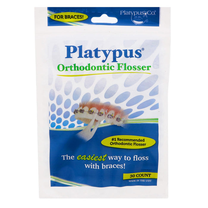 Platypus Orthodontic Flosser, 30 ea