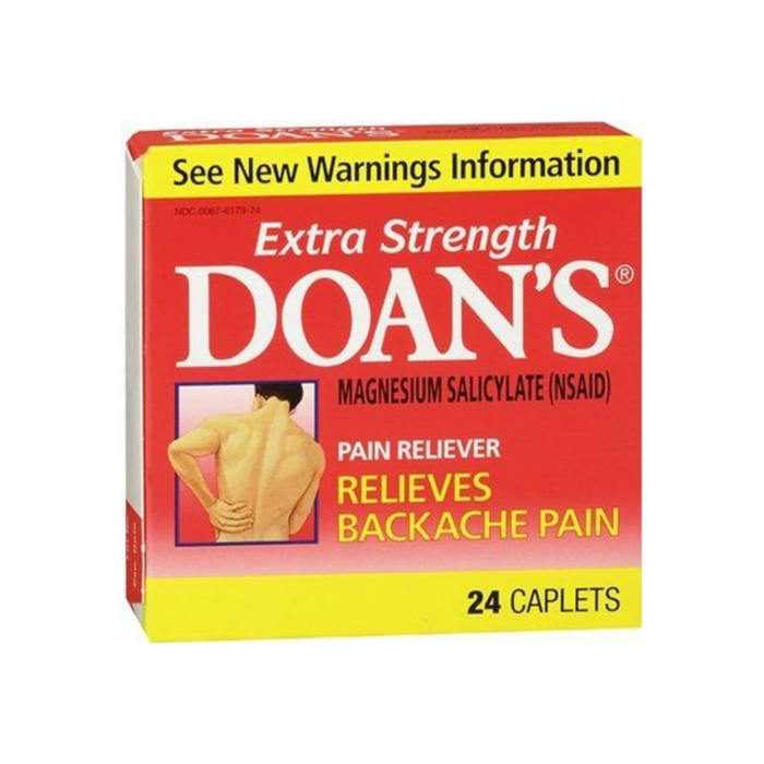 Doan's Extra Strength Pain Reliever, Caplets 24 ea