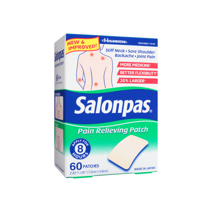 Salonpas Pain Relief Patches 60 ea