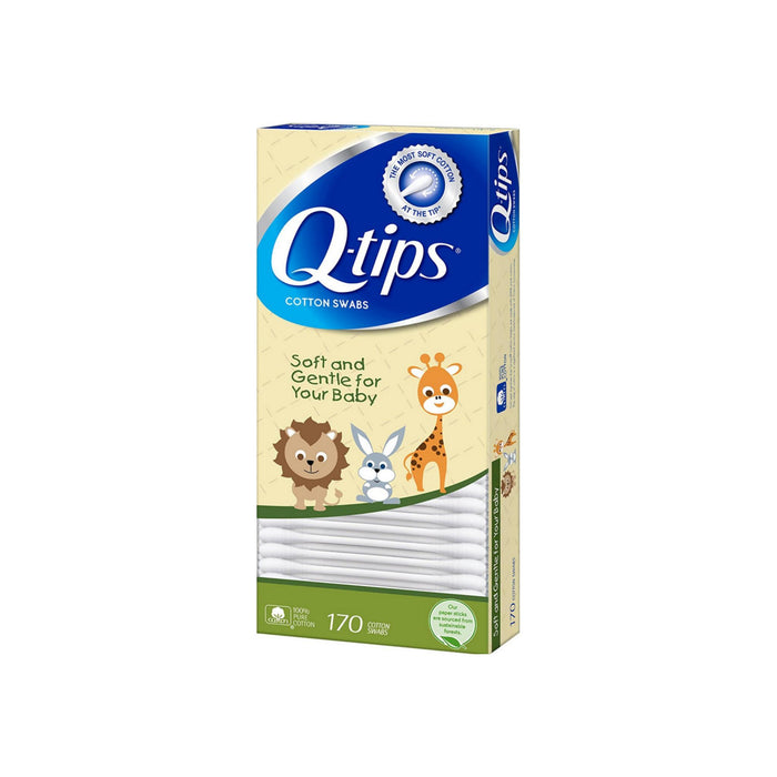 Q-tips Cotton Swabs For Babies 170 ea