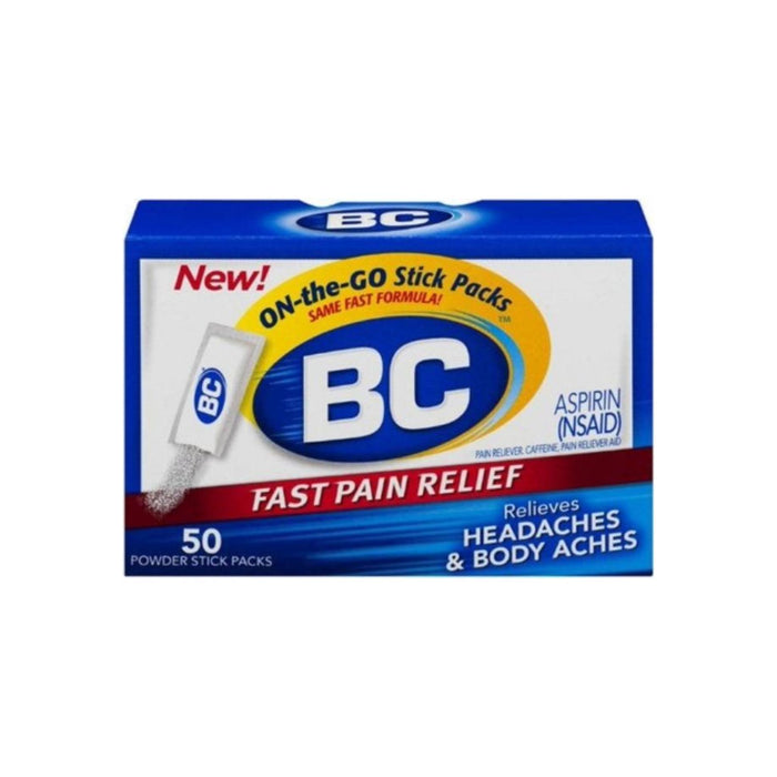 BC Aspirin Fast Pain Relief Powder 50 ea