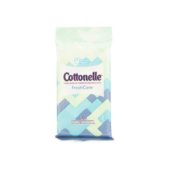 Cottonelle Fresh Care Flushable Cleansing Cloths 10 ea