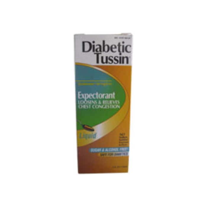 Diabetic Tussin Expectorant Liquid 4 oz
