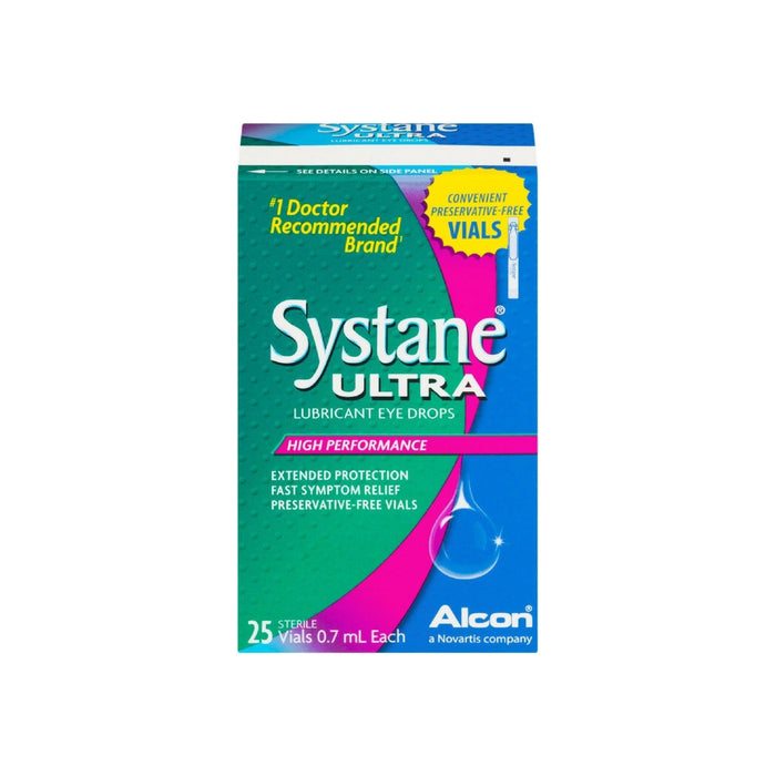 Systane Ultra Lubricant Eye Drops 0.7 mL vials 25 ea