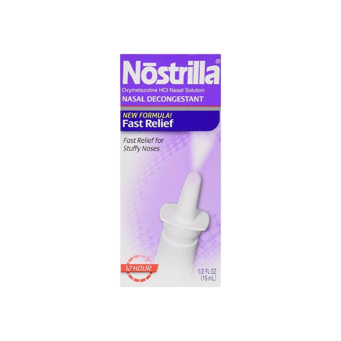 Nostrilla Nasal Decongestant Original Fast Relief 0.50 oz