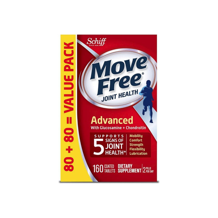 Move Free Advanced, Joint Health Supplement with Glucosamine & Chondroitin 160 ea