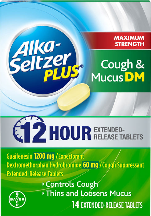 Alka Seltzer Plus PLUS MAX STRENGTH COUGH & MUCUS 14 ct