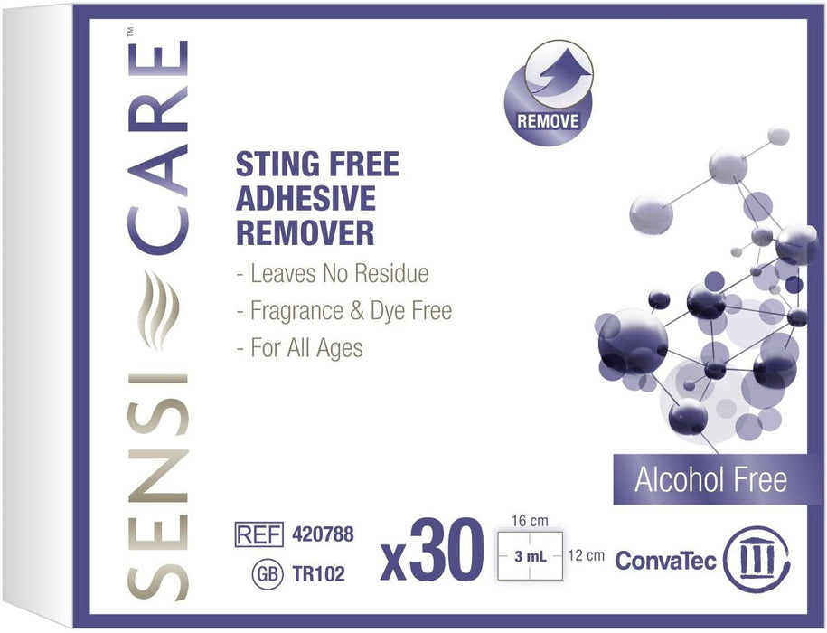 ConvaTec Sensi-Care Sting-Free Adhesive Remover Wipe 30 Count