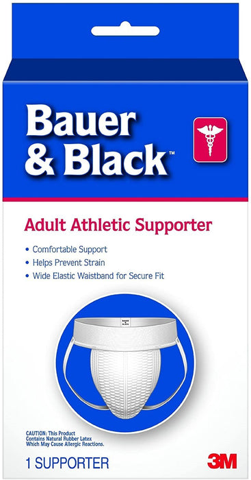 3M Bauer and Black A3 Adult Supporter, Large 1 ea