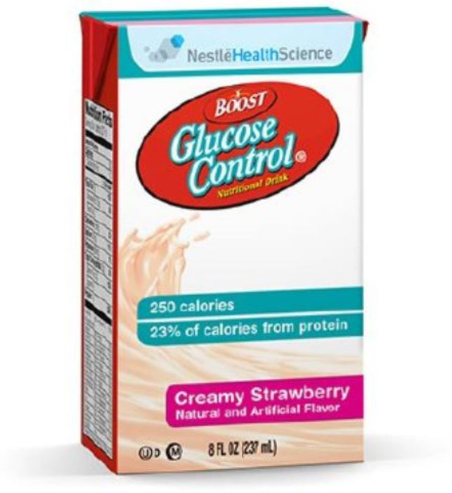 Boost Glucose Control Creamy Strawberry Flavor 8 oz, 27 Count
