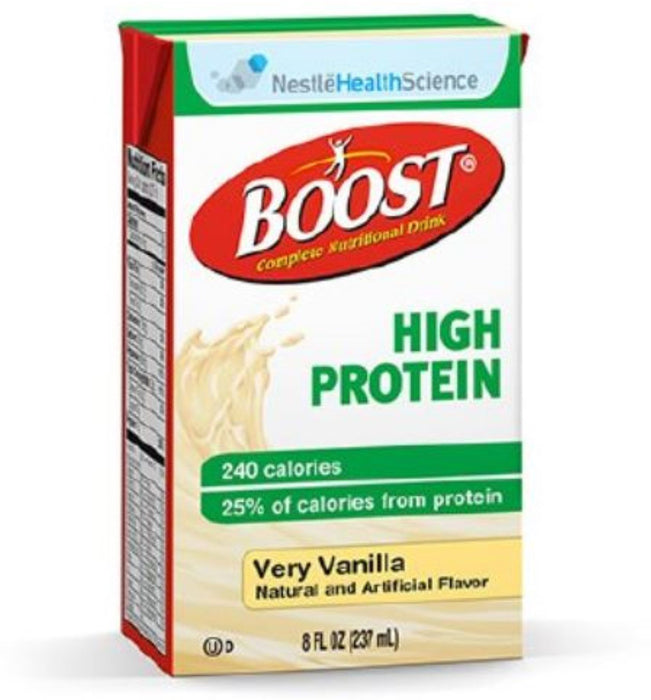 Boost Oral Supplement High Protein Very Vanilla 8 oz, 27 Count