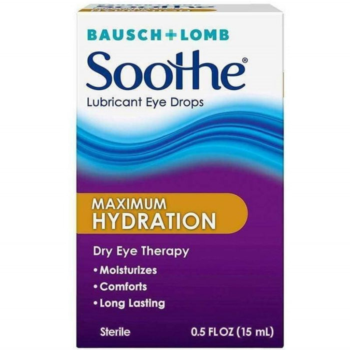 Bausch + Lomb Soothe Long Lasting Lubricant Eye Drops 0.5 oz