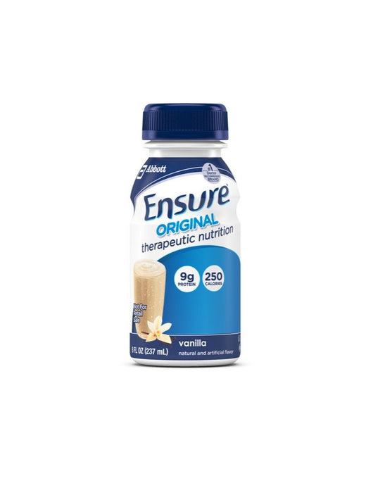 Ensure Oral Supplement Original Therapeutic Nutrition Vanilla 8 oz Bottle Ready to Use - 1 ea
