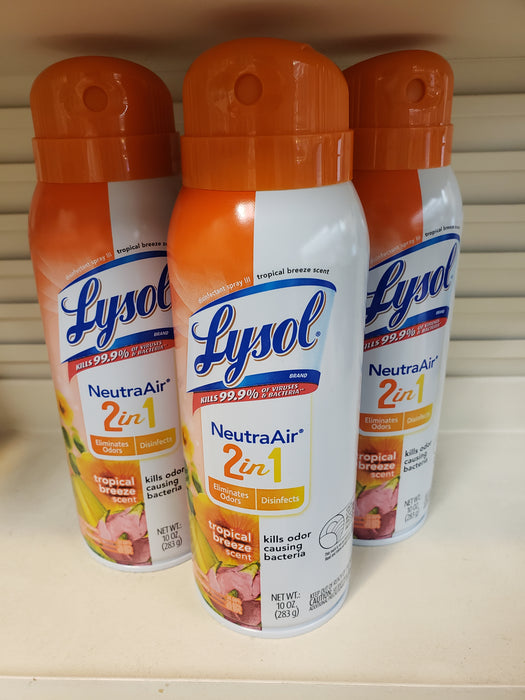 Lysol Neutra Air 2 in 1 Disinfectant Spray