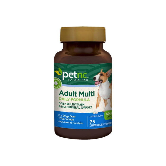 PetNC Natural Care Adult Multi Chewables for Dogs 75 ea