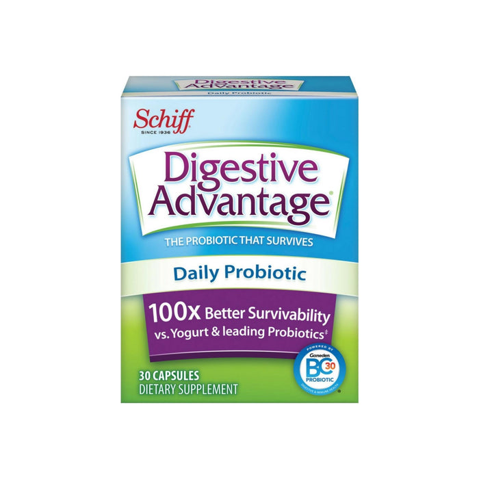 Digestive Advantage Daily Probiotic Capsules, 30 ct