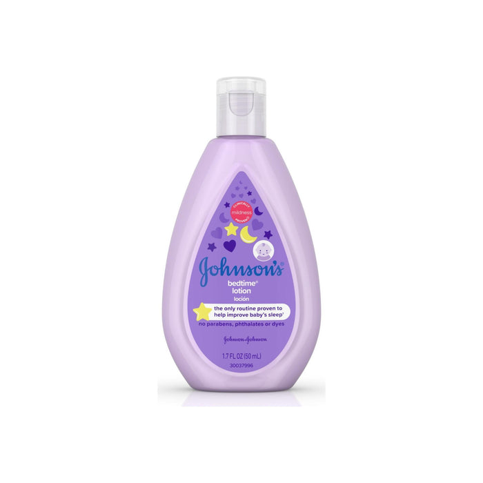 Johnson's  Bedtime Baby Lotion with NaturalCalm Essences, Hypoallergenic & Paraben Free 1.7 oz