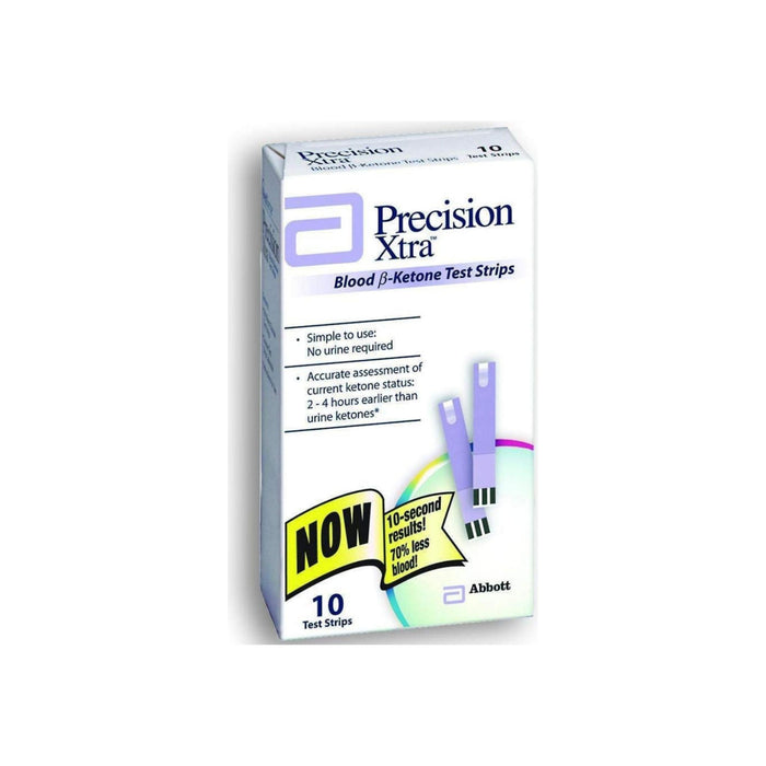 Precision Xtra Blood B-Ketone Test Strips 10 Each