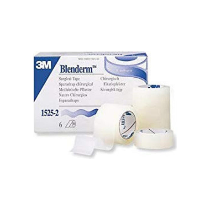 Medical Tape 3M Blenderm Waterproof Plastic 1" X 5 Yard Transparent NonSterile - 1 ea