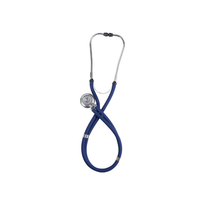 MABIS LEGACY Series Sprague Rappaport Dual Head Stethoscope with 5 Interchangeable Chestpieces Blue, 30 inch - 1 ea