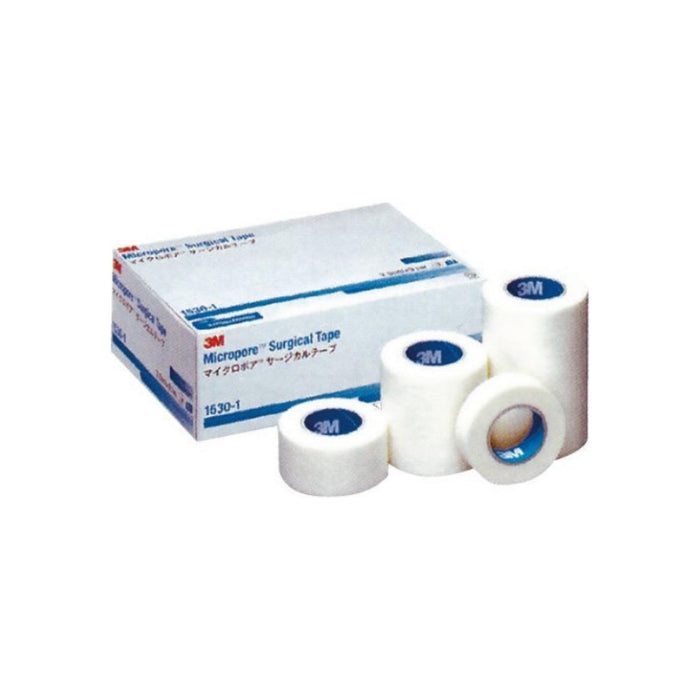 Medical Tape 3M Micropore Skin Friendly Paper 1" X 10 Yard White NonSterile - 1 ea