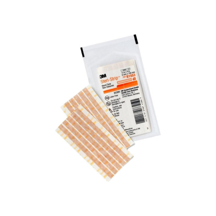 3M Healthcare Steri-Strip 1/ 4" x 4", Reinforced Category: Specialty Dressings Woundcare Products - 10 ea