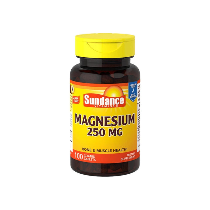 Sundance Vitamins  Magnesium 250 mg Tablets, 100 ea