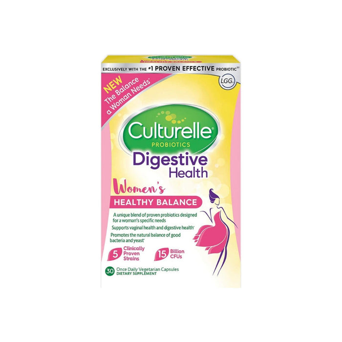 Culturelle Digestive Health Women's Healthy Balance Capsules 30 ea