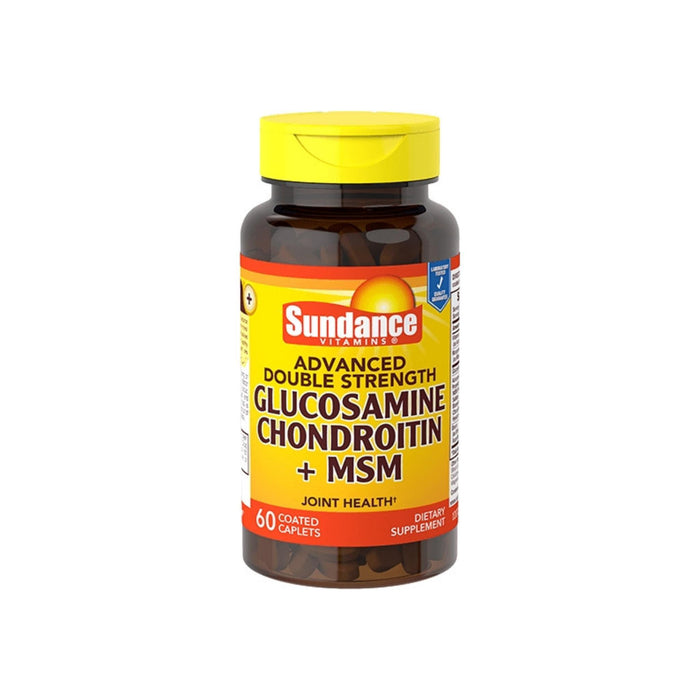 Sundance Vitamins  Double Strength Glucosamine Chondroitin + MSM,  60 ea