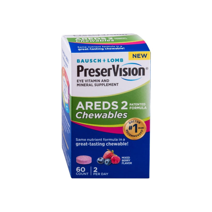 Bausch & Lomb AREDS 2  Eye Vitamin & Mineral Supplement, 60 ea
