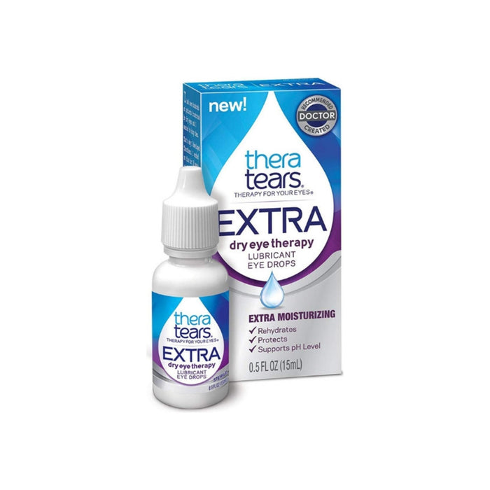 TheraTears Extra TM Dry Eye Therapy Lubricant Eye Drops, 0.5 oz