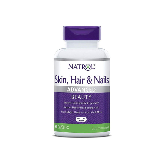 Natrol Skin, Hair and Nails Advanced Beauty Capsules, 60 ea