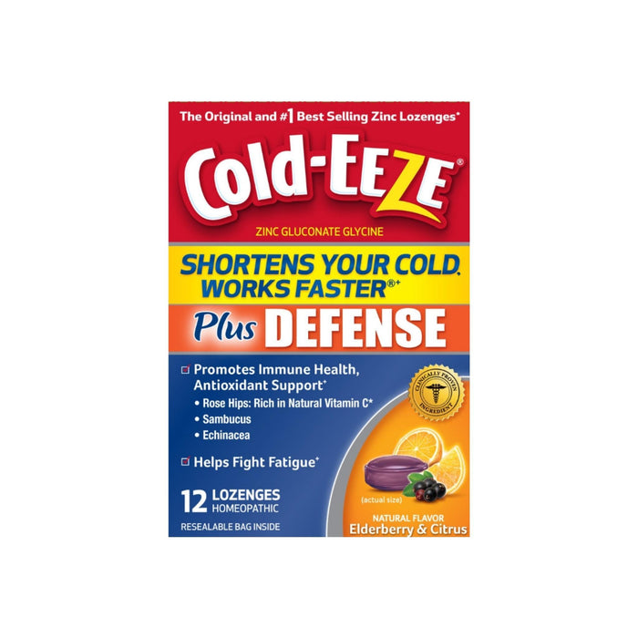 Cold-Eeze Plus Defense Cold-Shortening Lozenges, 12 ea